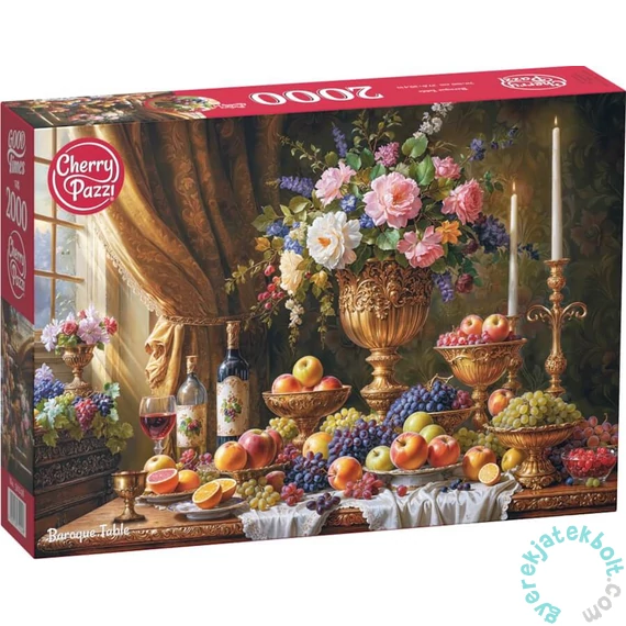 CherryPazzi 2000 db-os puzzle - Baroque Table (50248)