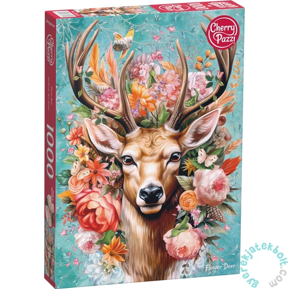 CherryPazzi 1000 db-os puzzle - Flower Deer (30752)
