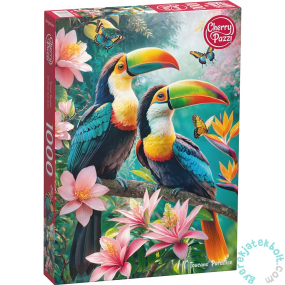 CherryPazzi 1000 db-os puzzle - Toucans Paradise (30769)