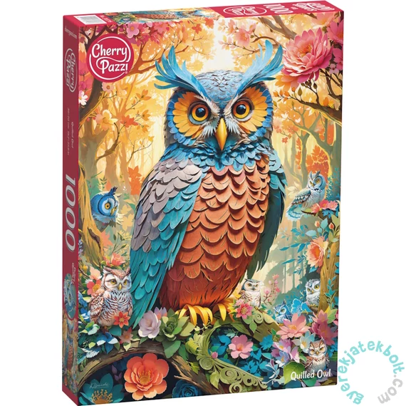 CherryPazzi 1000 db-os puzzle - Quiled Owl (30776)
