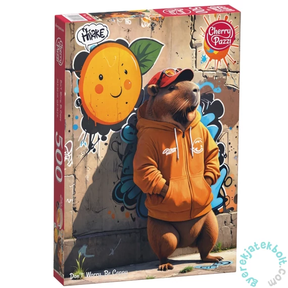 CherryPazzi 500 db-os puzzle - Don't Worry, Be Cappy (20326)