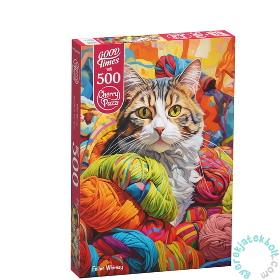 CherryPazzi 500 db-os puzzle - Feline Whimsy (20098)