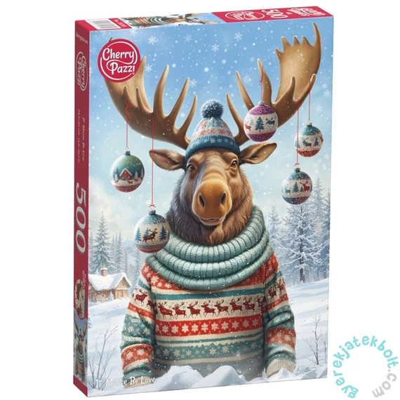 CherryPazzi 500 db-os puzzle - It Moose Be Love (20395)