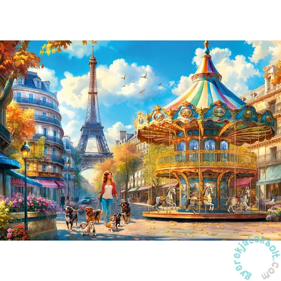CherryPazzi 500 db-os puzzle - Paris Day Out (20210)
