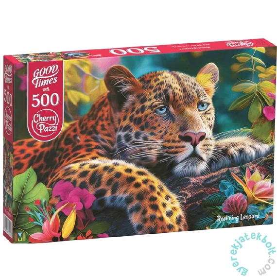 CherryPazzi 500 db-os puzzle - Reclining Leopard (20166)