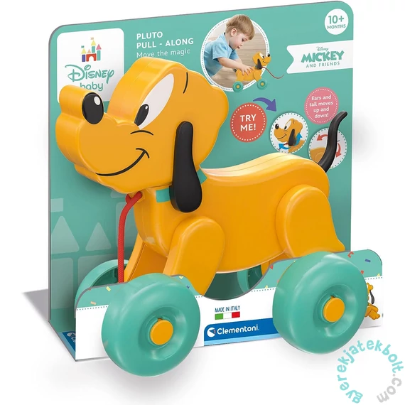 Clementoni Baby - Disney Pluto húzható kutya