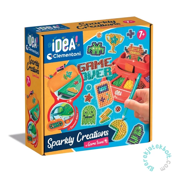 Clementoni - Idea - Sparkly Creations - Game Icons (18774)