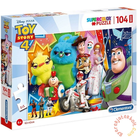 Clementoni 104 db-os Maxi puzzle - Toy Story 4 (23741)