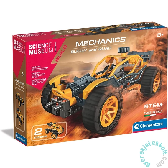 Clementoni - Mechanics - Buggy - Quad játékszett