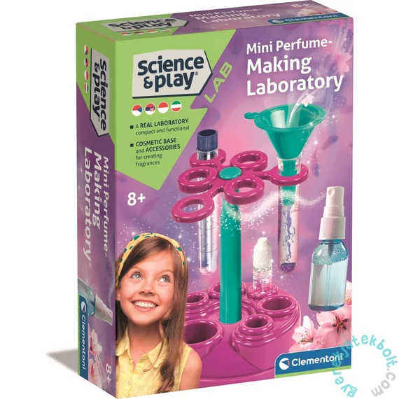Clementoni - Science &amp; Play - Lab - Parfümkészítő készlet (50896)