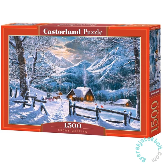 Castorland 1500 db-os puzzle - Havas reggel (C-151905)