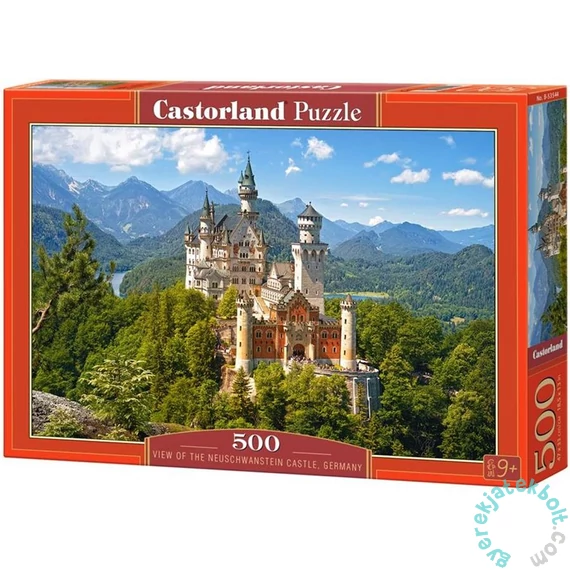 Castorland 500 db-os puzzle - Neuschwanstein kastély (B-53544)