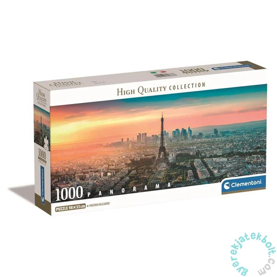 Clementoni 1000 db-os Panoráma puzzle - Párizs (39868)