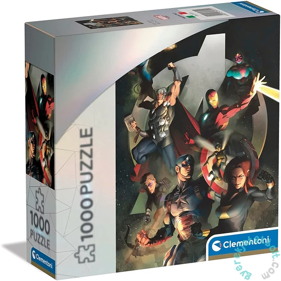 Clementoni 1000 db-os puzzle - Disney 100 Collection - Avengers - Bosszúállók (39721)