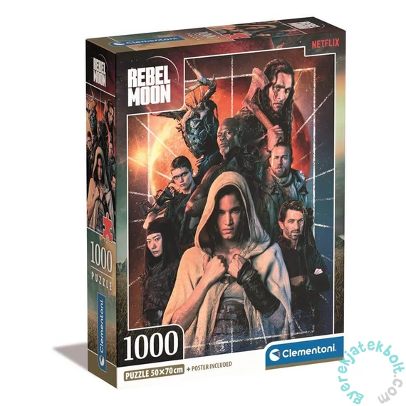 Clementoni 1000 db-os Compact puzzle - Netflix Rebel Moon - A csapat (39864)