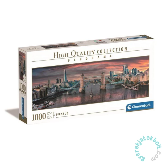 Clementoni 1000 db-os - High Quality Collection - Panoráma puzzle - A folyón túl (39837)