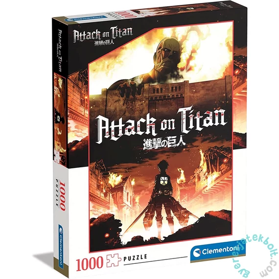 Clementoni 1000 db-os puzzle - Attack on Titan (39728)