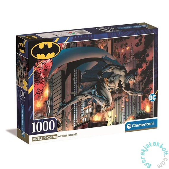 Clementoni 1000 db-os puzzle - Batman (39851)