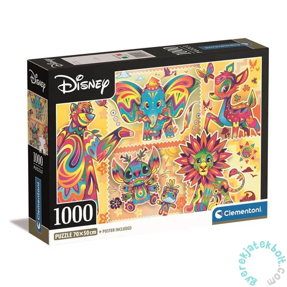 Clementoni 1000 db-os puzzle - Disney Klasszikus (39917)