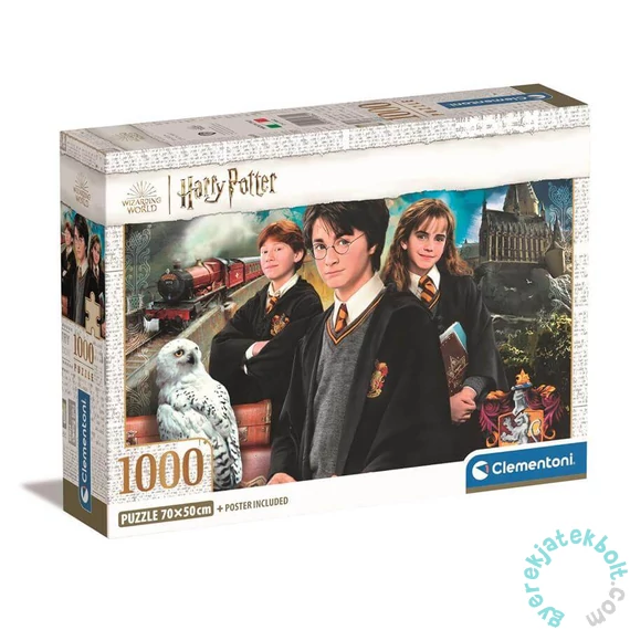 Clementoni 1000 db-os puzzle - Harry Potter (39862)