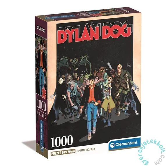 Clementoni 1000 db-os puzzle - High Quality Collection - Dylan dog (39818)