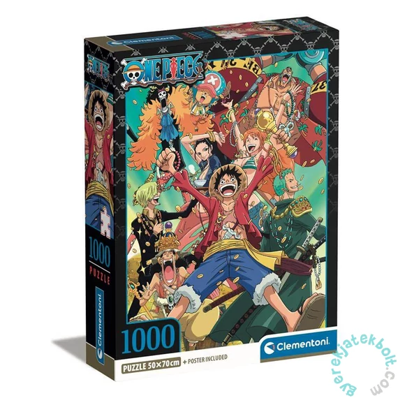 Clementoni 1000 db-os puzzle - One Piece (39921)