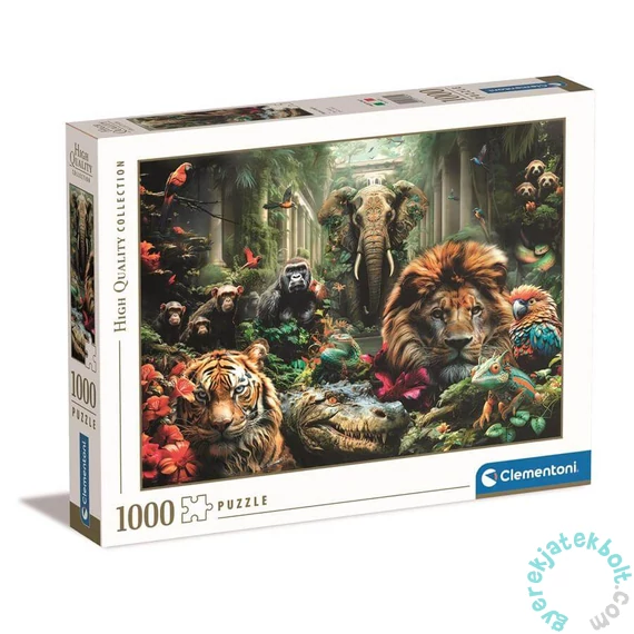 Clementoni 1000 db-os puzzle - High Quality Collection - Misztikus dzsungel (39824)