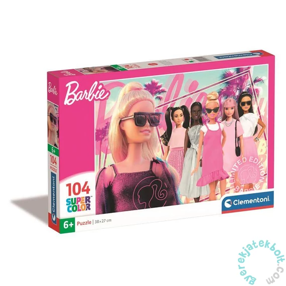 Clementoni 104 db-os Szuper Színes puzzle - Barbie (25752)