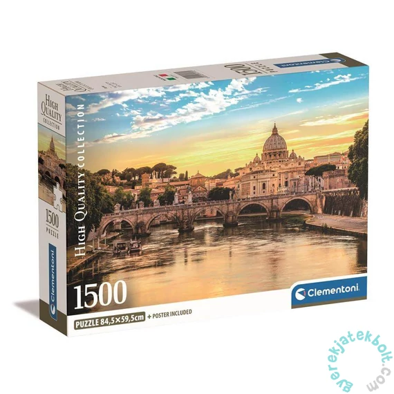 Clementoni 1500 db-os puzzle  COMPACT puzzle - High Quality Collection - Róma (31717)