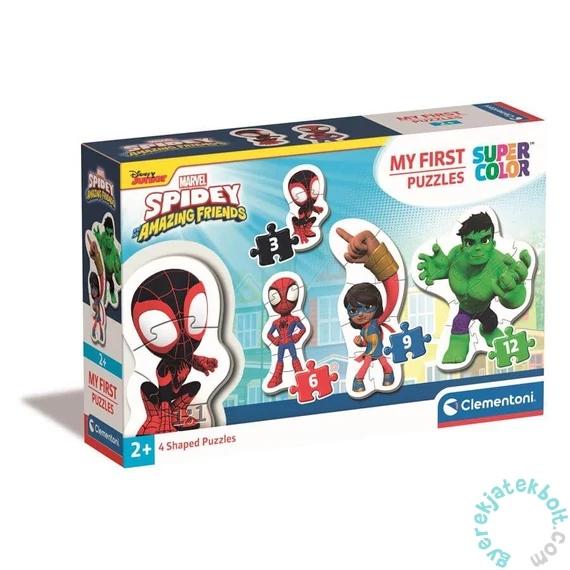 Clementoni 4 az 1-ben Első puzzle (2,3,4,5  db-os) - Marvel - Póki (20836)