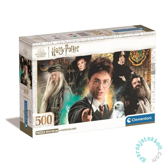 Clementoni 500 db-os puzzle - Harry Potter és a bölcsek köve (35534)