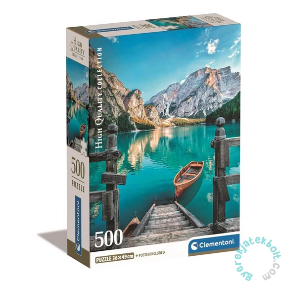 Clementoni 500 db-os puzzle - High Quality Collection - Braies-i tó (35538)