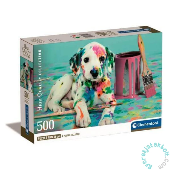 Clementoni 500 db-os puzzle - High Quality Collection - Dalmata kölyök (35545)