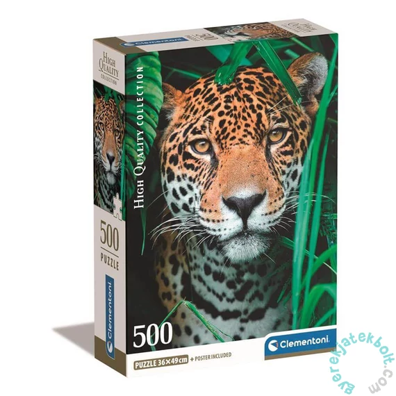 Clementoni 500 db-os puzzle - High Quality Collection - Jaguár (35541)
