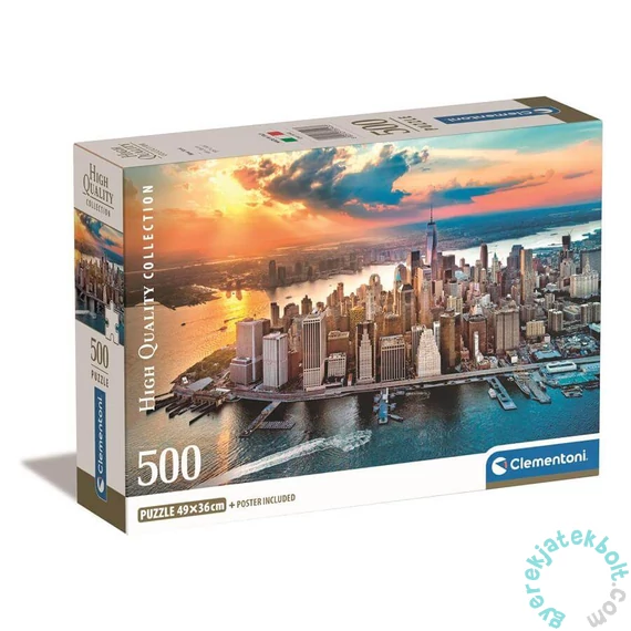 Clementoni 500 db-os puzzle - High Quality Collection - New York (35543)