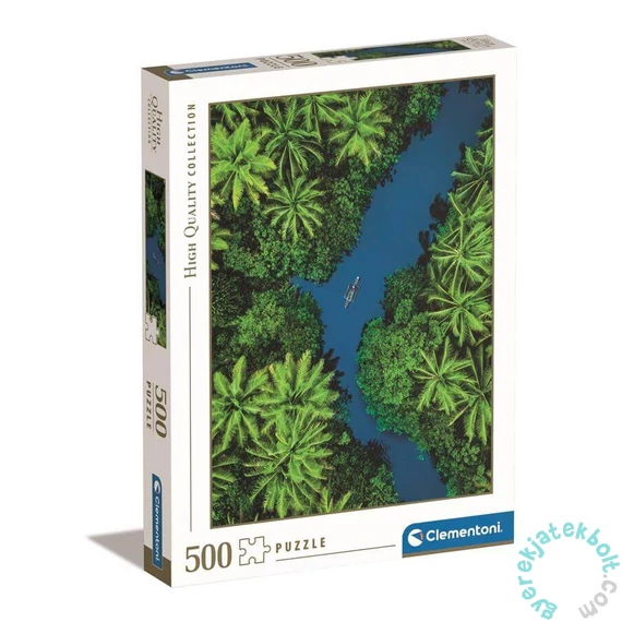 Clementoni 500 db-os puzzle - High Quality Collection - Trópusi légifelvétel (35520)