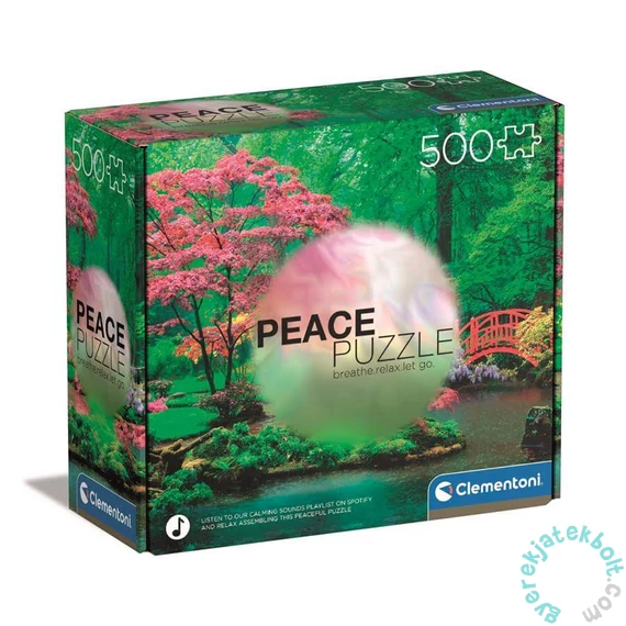 Clementoni 500 db-os puzzle - Peace Puzzle - Raindrops Lullaby (35528)