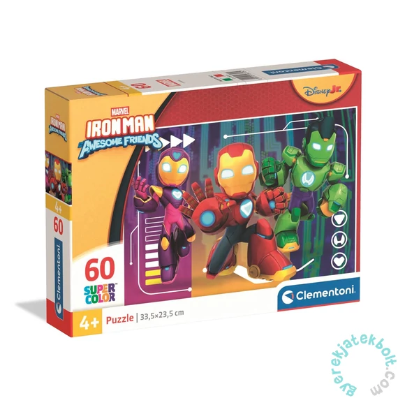 Clementoni 60 db-os puzzle - Marvel Iron Man (26313)