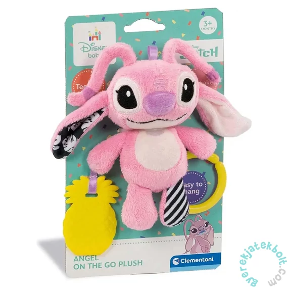Clementoni Baby - Angel csörgős plüssfigura (17937)