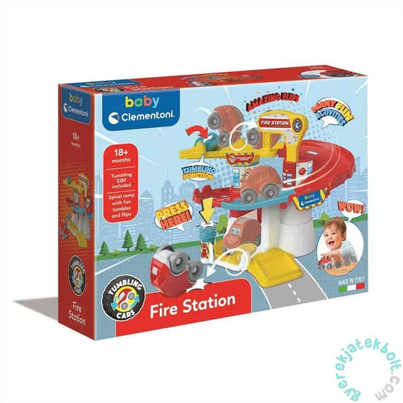 Clementoni Baby - Bukfencező Tűzoltó Állomás készlet (17578)