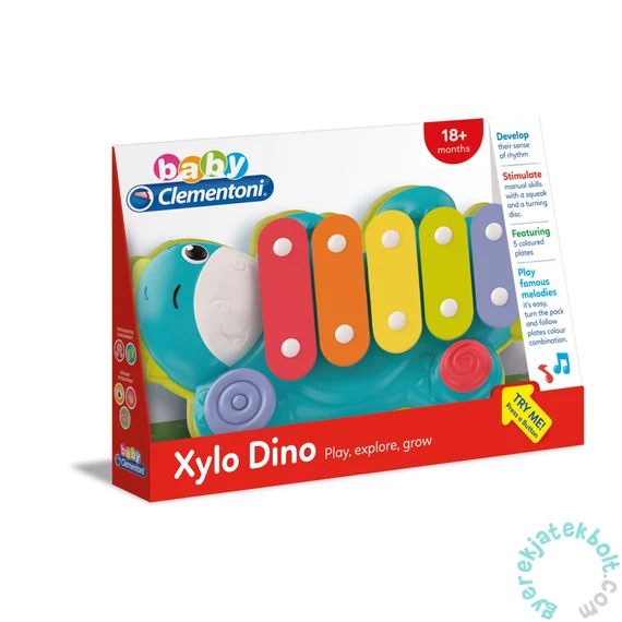 Clementoni Baby Xilo Dino Dínós Xilofon (17263)
