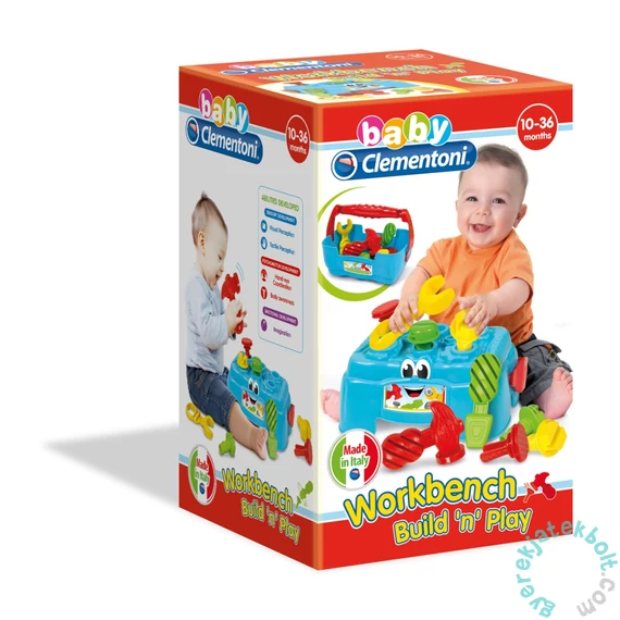 Clementoni Baby Formaillesztő munkapad szerszámokkal (17042)