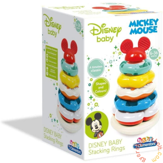 Clementoni Baby Disney gyűrűpiramis - Mickey egér