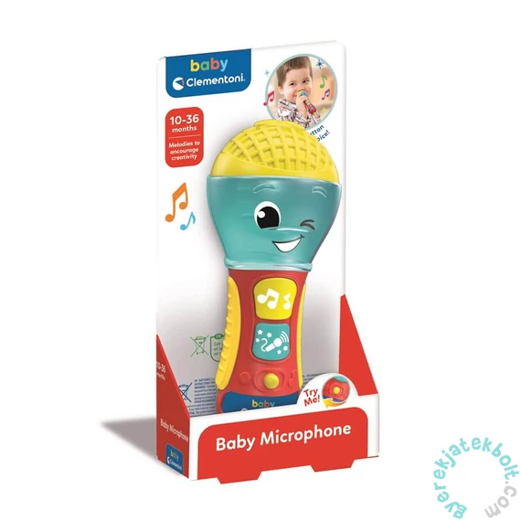 Clementoni Baby - Interaktív mikrofon (17925)