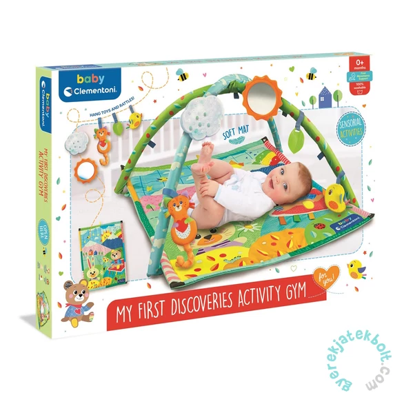 Clementoni Baby játszószőnyeg - My first discoveries (17757)