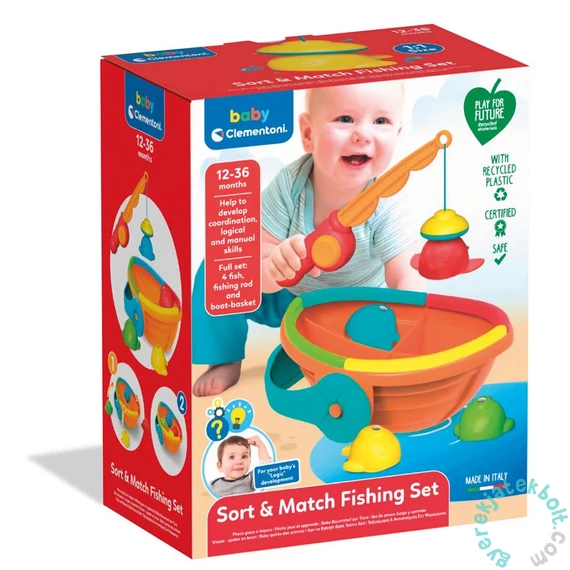 Clementoni Baby - Play for Future Horgász játékszett