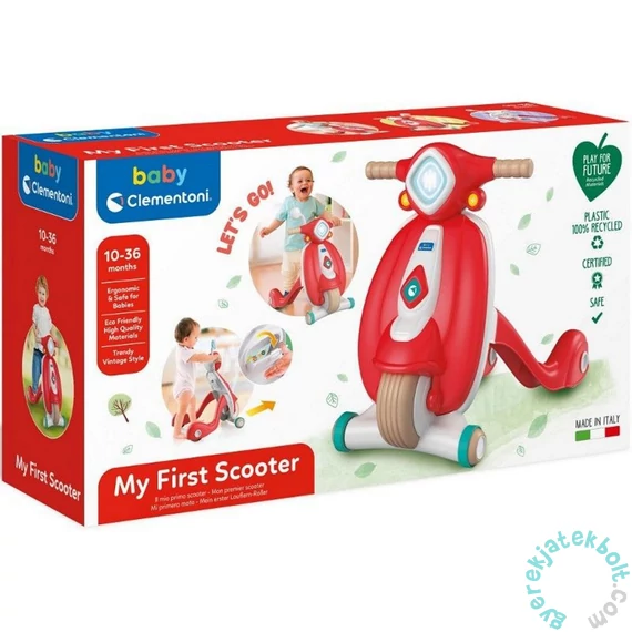 Clementoni Baby - Play for future - Vintage Vespa járássegítő (17406)