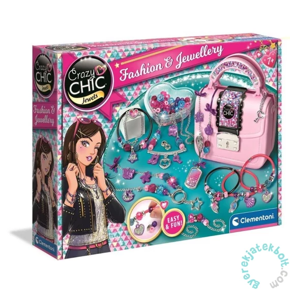 Crazy Chic - Fashion and Jewellery ékszerkészítő szett kézitáskával