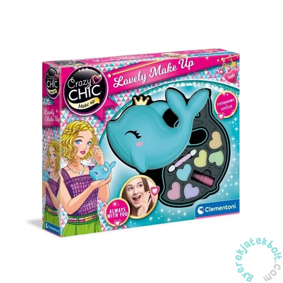 Clementoni - Crazy Chic - Lovely Make Up delfines sminkszett