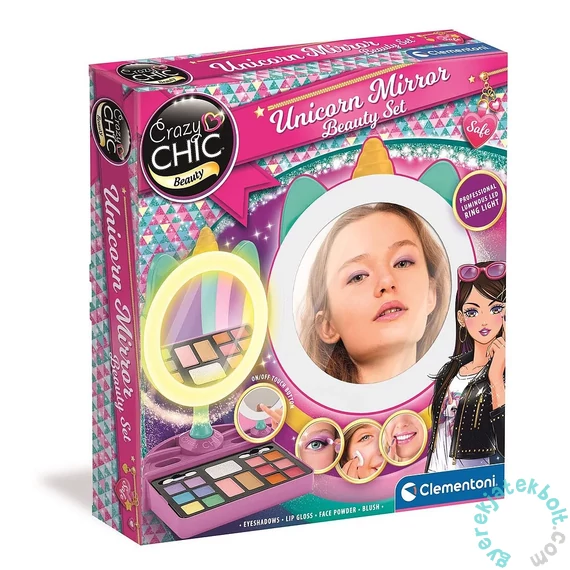 Clementoni - Crazy Chic - Unikornisos sminkes készlet (18863)